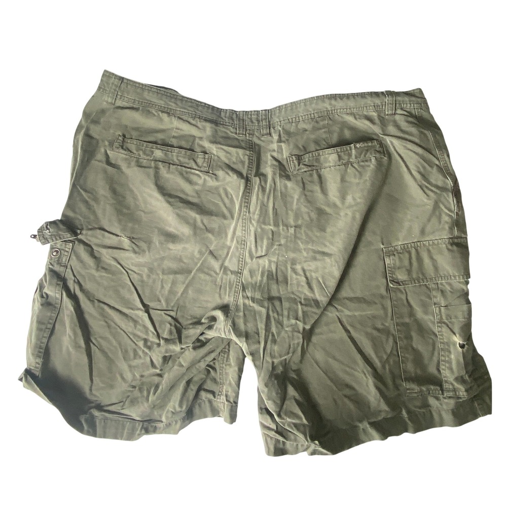 Columbia Sportswear Men's Olive Cargo Shorts Size 42 Outdoor Hiking Utility‎